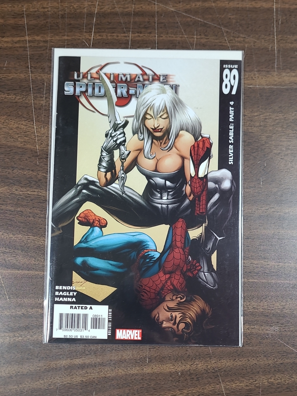 Ultimate Spider-Man #89 Comic Book Silver Sable: Part 4 Bagged